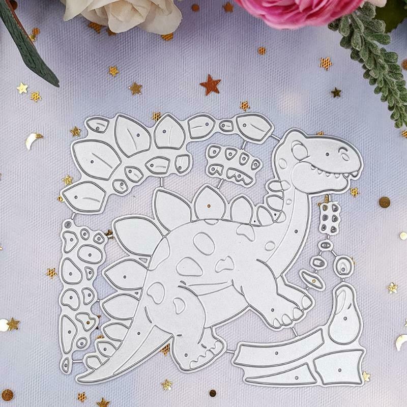 Stegosaurus DIY Embossing Carbon Steel Mould for Album Paper Card Making