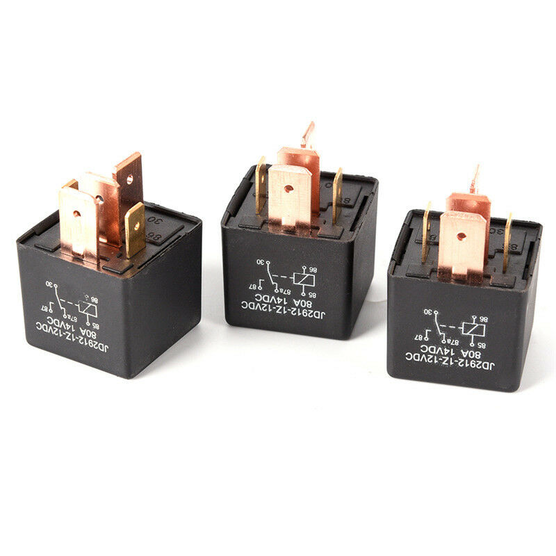 Waterproof 12V Relay DC SPDT 80A 5 Pin Car Changeover Automotive ON/OFF R.l8