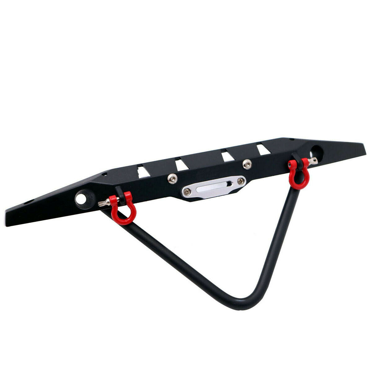 1/10 Scale Alloy Stinger Front Bumper Black for TRX-4 Axial SCX10 II AX90046