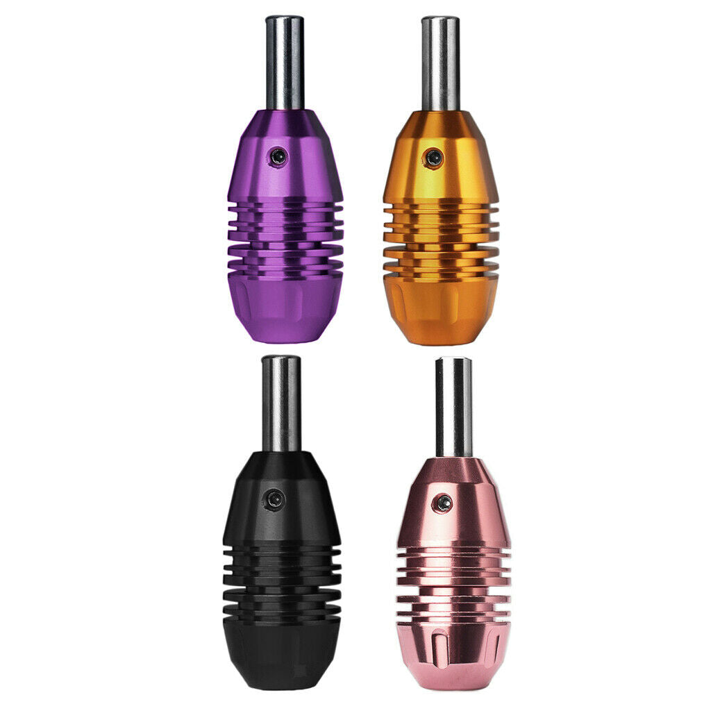 Aluminum Alloy Self Lock Tattoo Machine Tube Handle Grip Handle Bar Purple