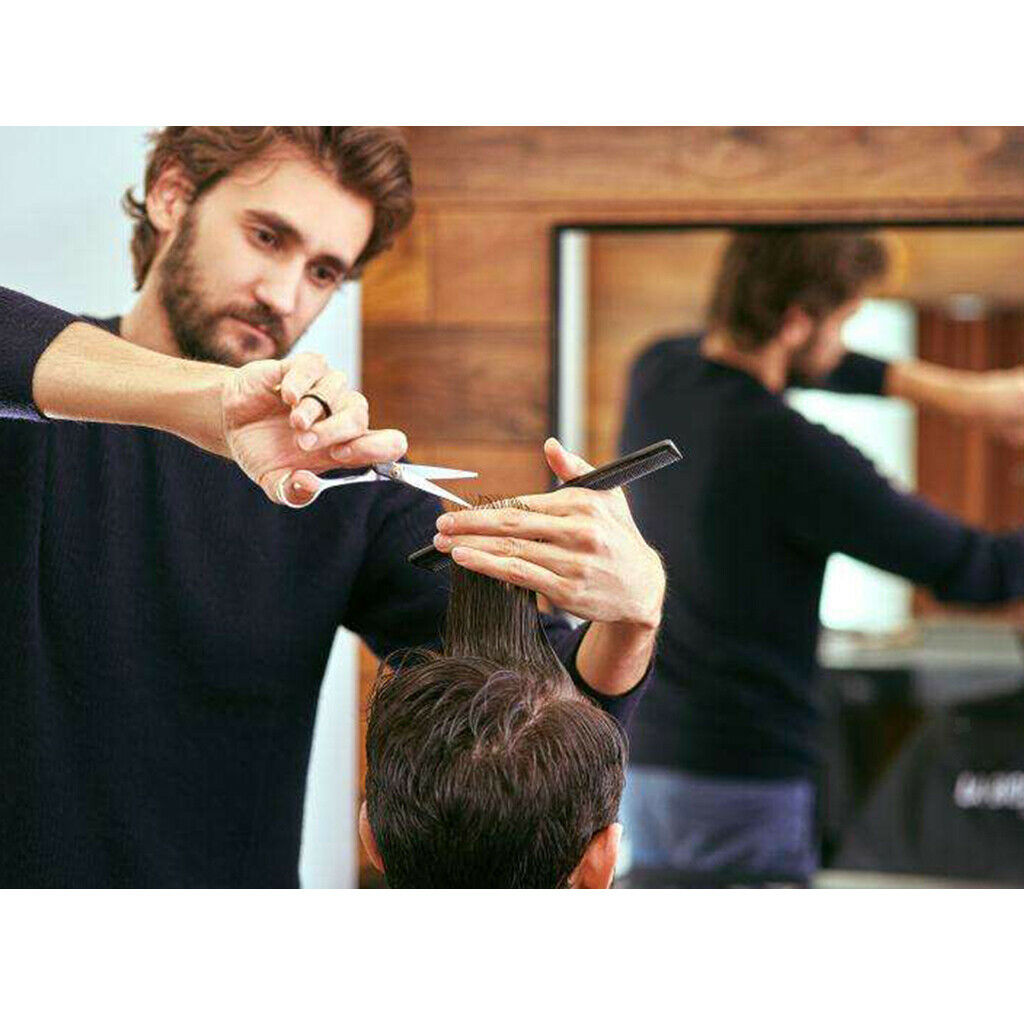 Professional Stainless Steel Salon Barber Home Hair Beard Scissors Trimmer