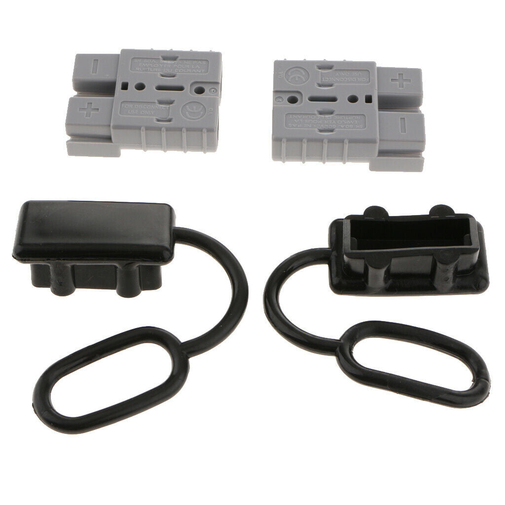 Battery Quick Connect Wire Harness Plug Kit 50A 6-10 AWG Battery Cable Quick