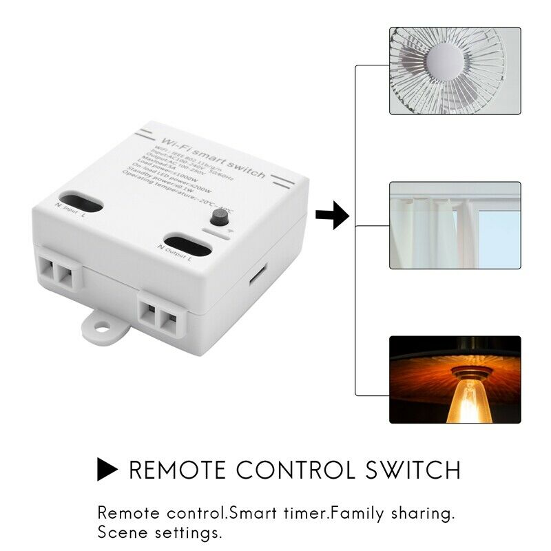 2.4G Wifi Smart Switch For Ewelink App Diy Wireless Remote Control Automation Q3