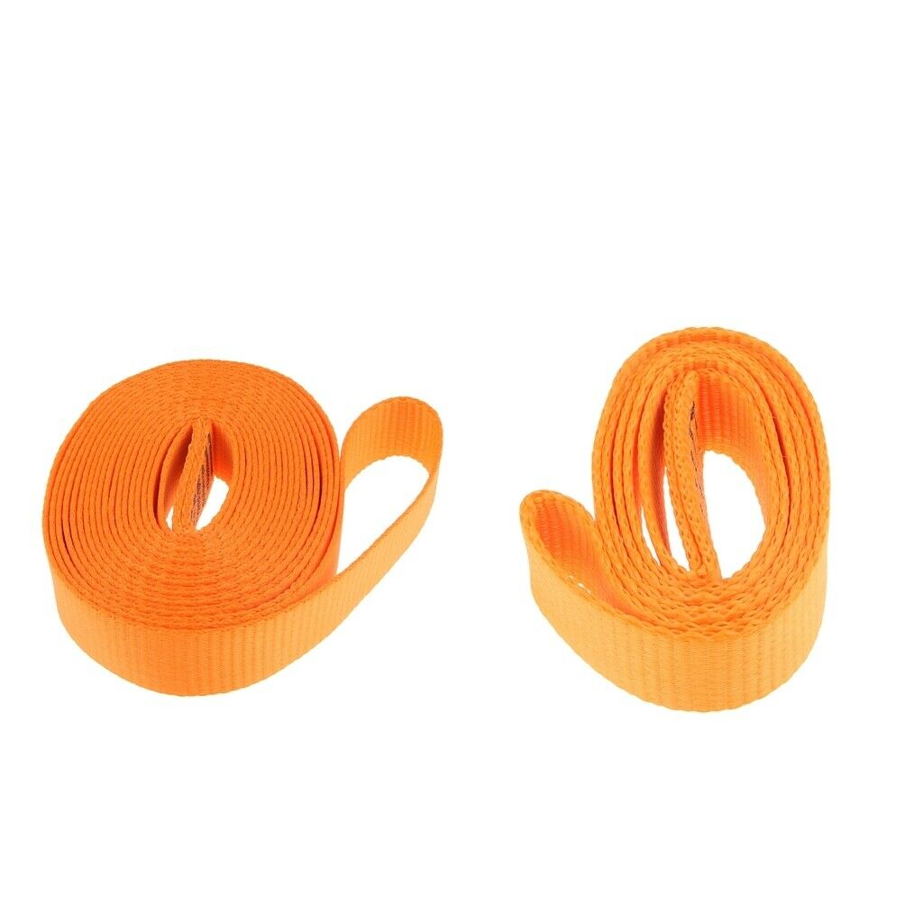 2pcs 23KN 25mm Climbing Sling Fall Protection Safety Webbing Strap Belt Rope for