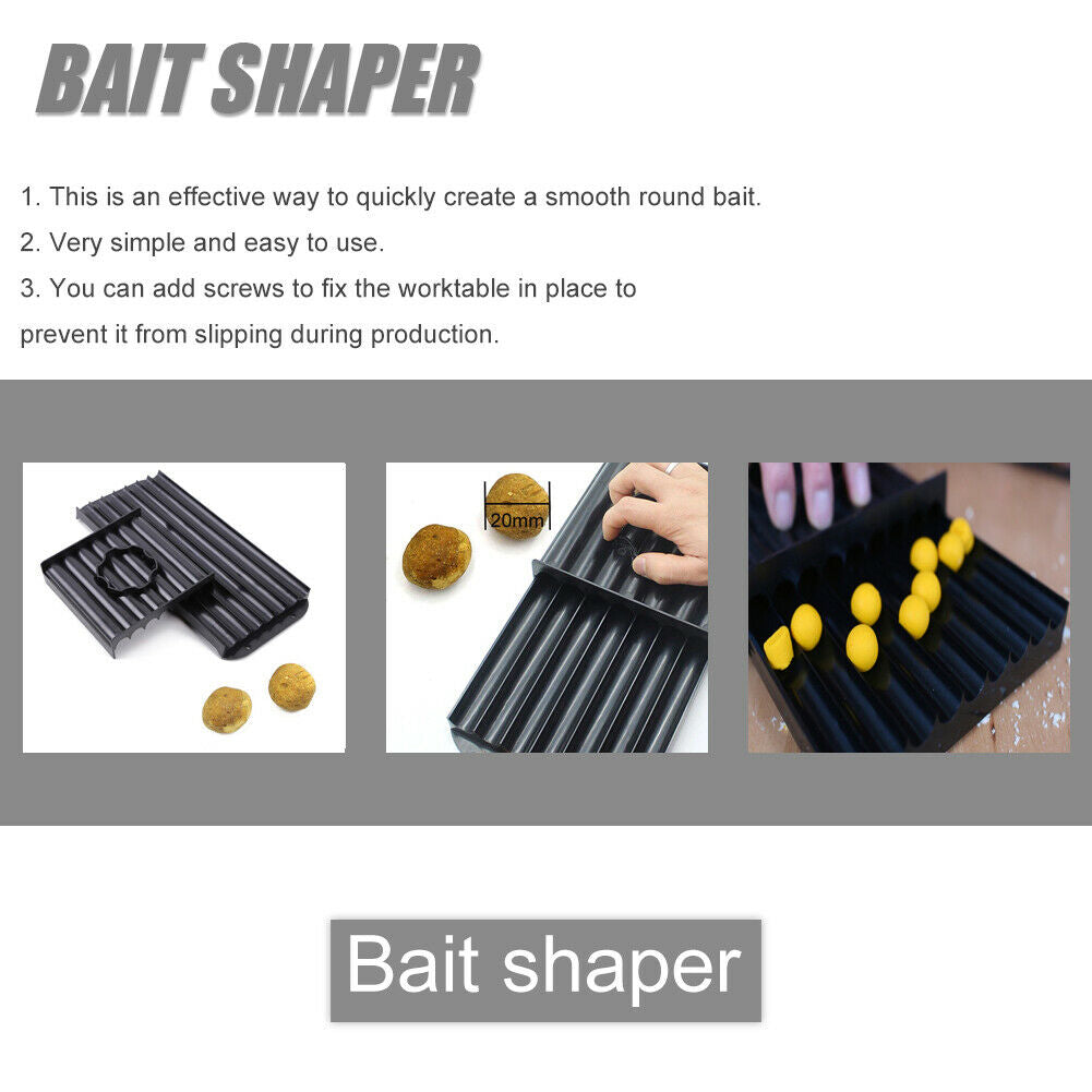 Carp Fishing Bait Zig Boilies Roller Table Tackle Fishing Lure Making Tools @