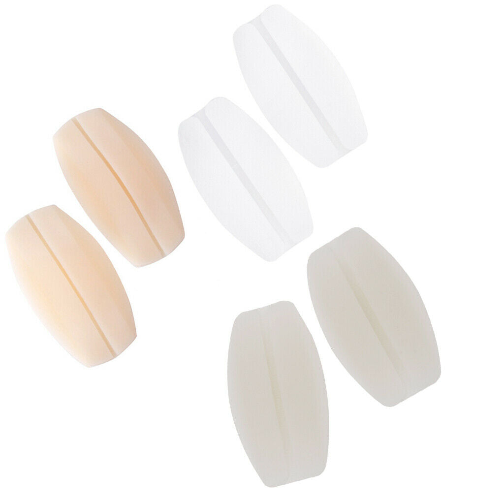 5 Pairs Washable Silicone Bra Strap Cushions Non-slip Shoulder Pads