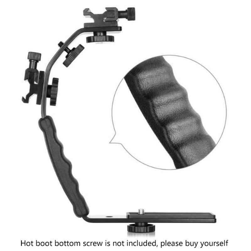 Multifuction Aluminum Alloy Flash Light Holder for Camera Accessories