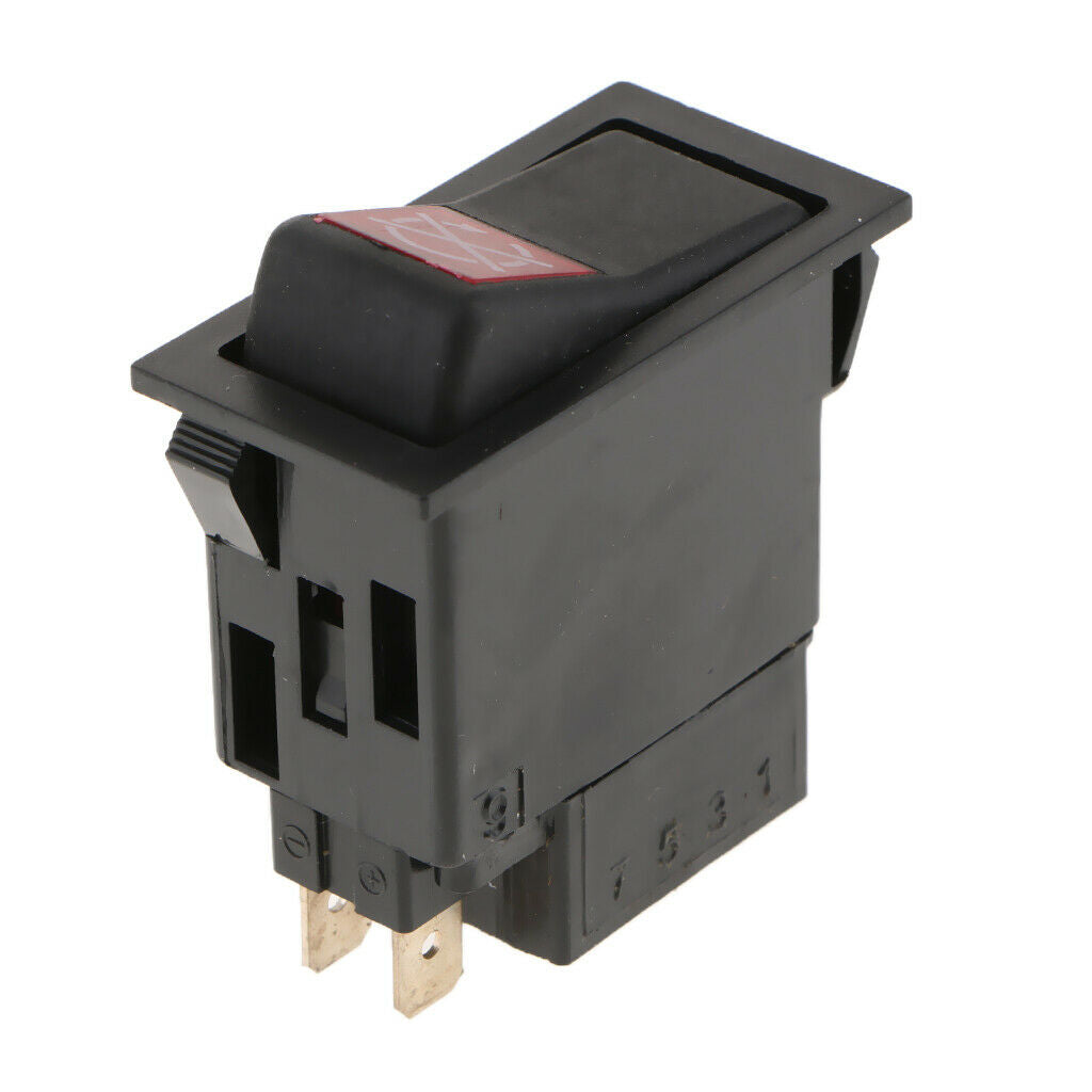 One Gang Dual-Pin On-Off Rocker Switch Waterproof Encapsulated Toggle Switch