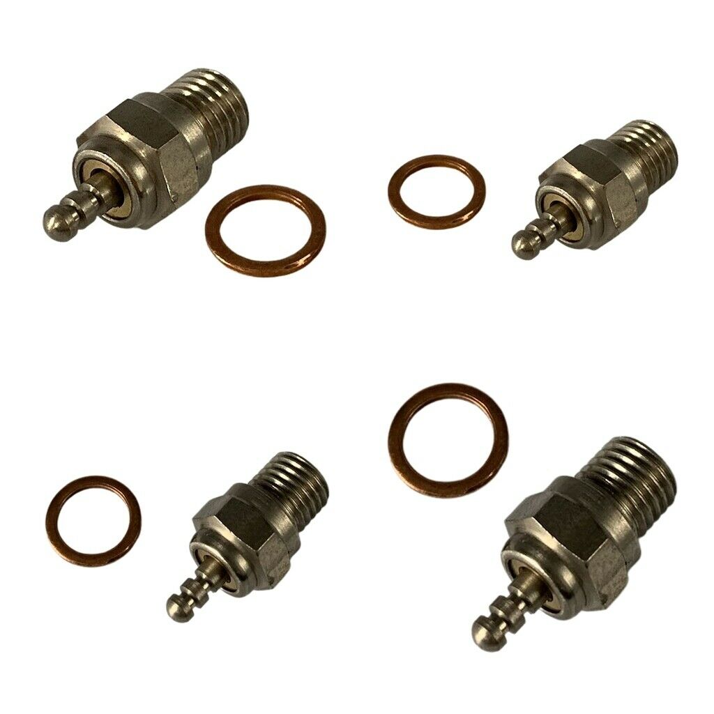 4x Universal Steel 70117 Glow Plug Spark Plug 1/10 HPI HS PRC Carboat