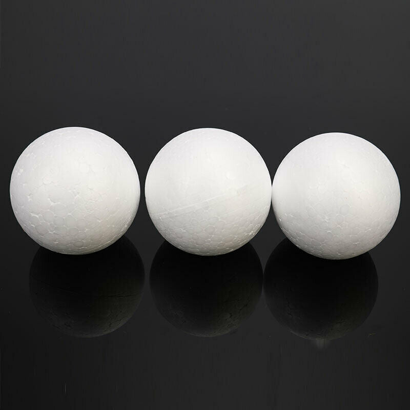 10pcs DIY Party Ball Spheres Decoration 70MM Polystyrene Styrofoam Foam