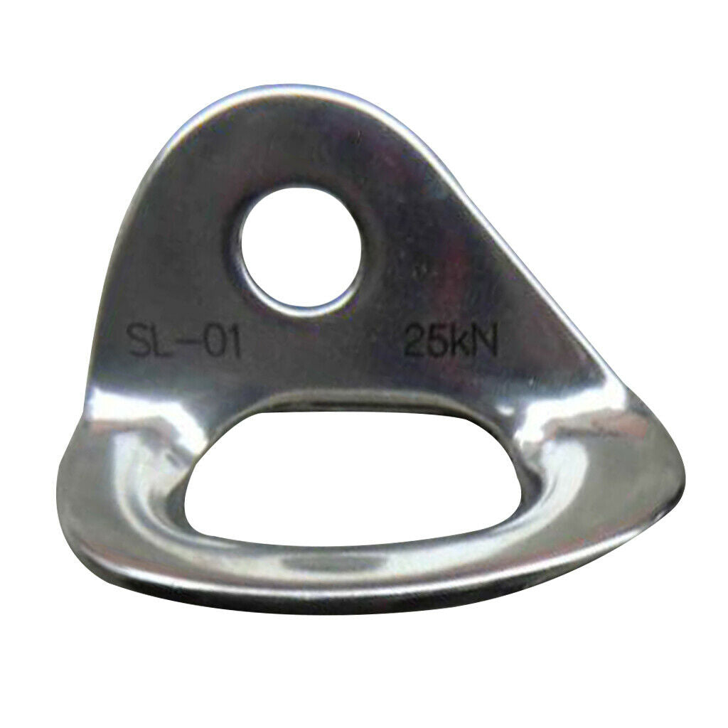 25KN 10mm Stainless Steel Bolt Hanger for Rock Climbing Mountaineering