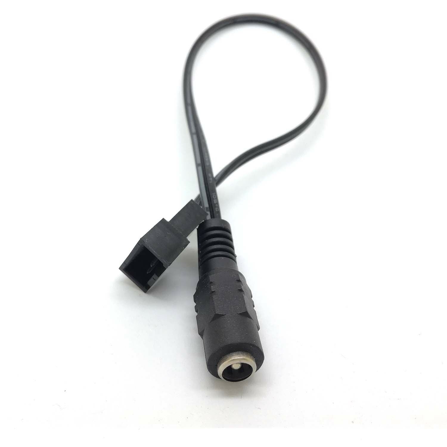 PC 4Pin Fans Male To 5.5x2.1mm Female DC Power Cable 12v 9v 5v Fan Route kd