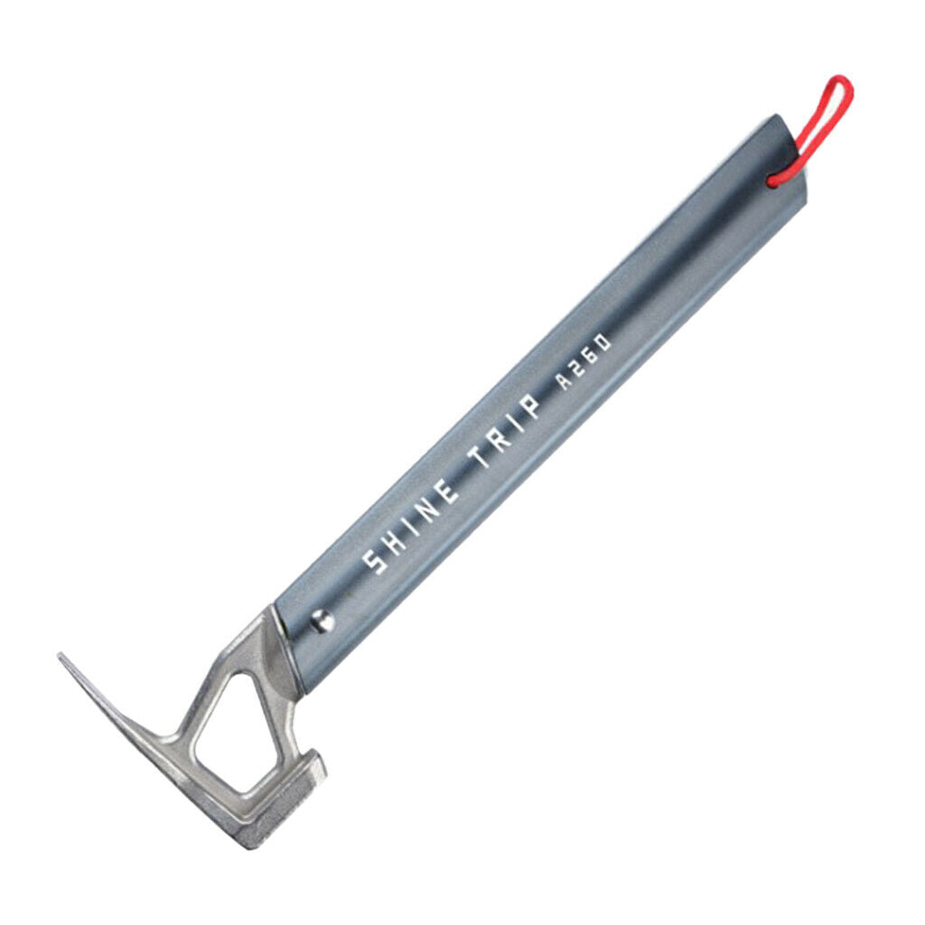 Awning Tent Hammer Pegs Camping Pins Stakes Puller Tarp Extractor Removing Tool