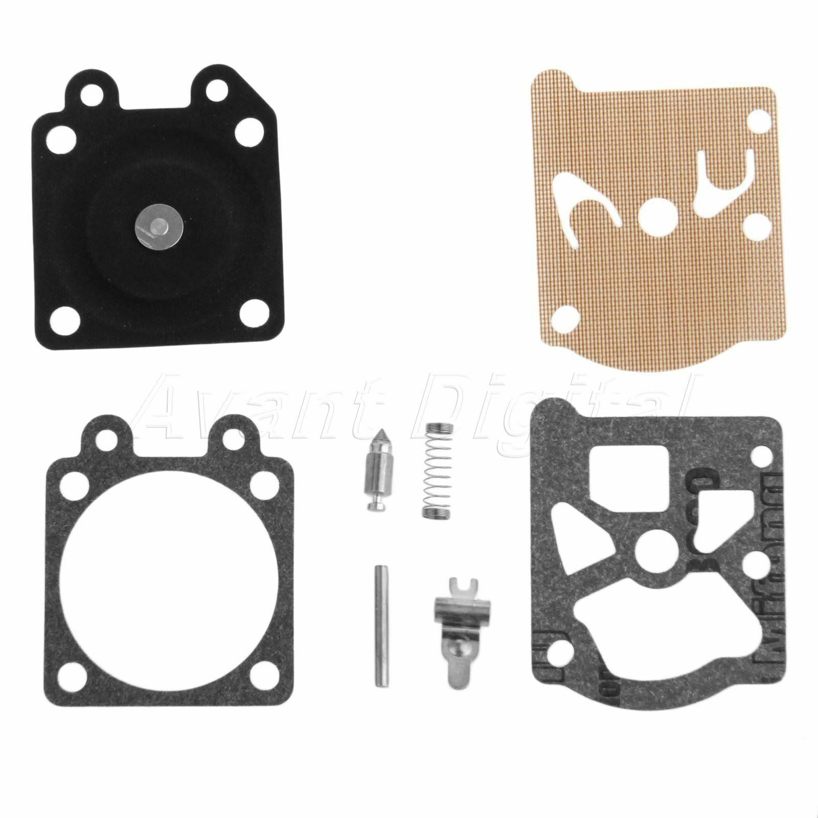 Carburetor Rebuild Diaphragm Gasket Repair Kit For Chainsaw 4500 5200 5800 Tarus