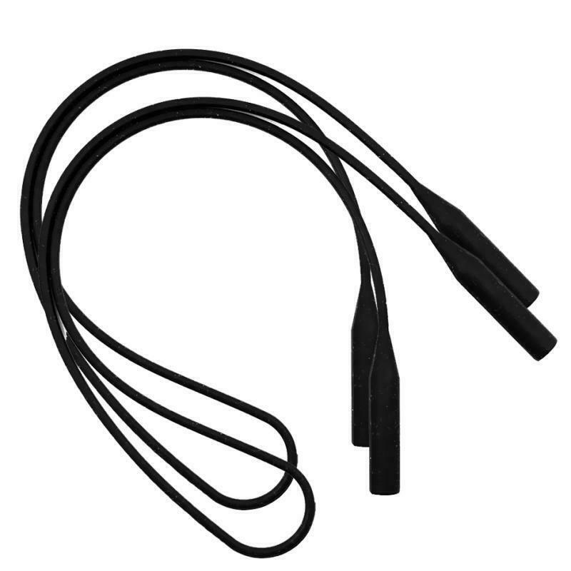 2pcs Elastic Silicone Eyeglasses Strap Glasses Sunglasses Sports Cord