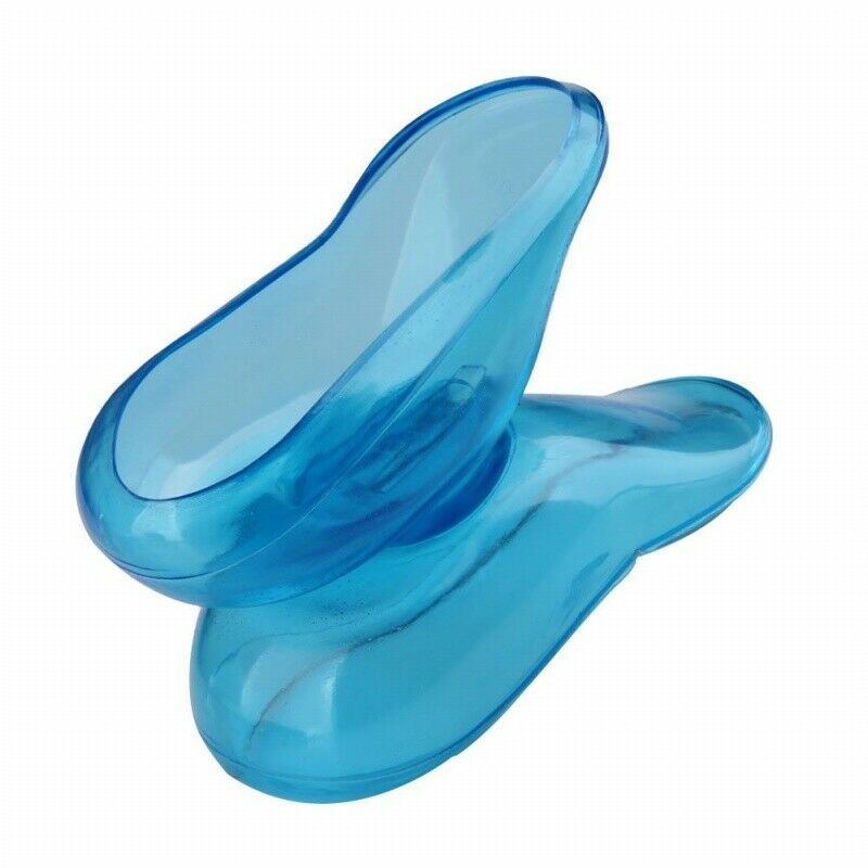 2PCS Blue Clear Silicone Ear Cover Hair Dye Shield Protect Salon Color W3B7