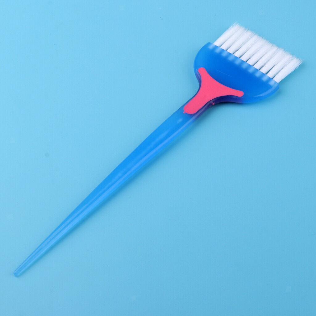 4 Colors Clear Coloring Comb Dyeing Comb Blue