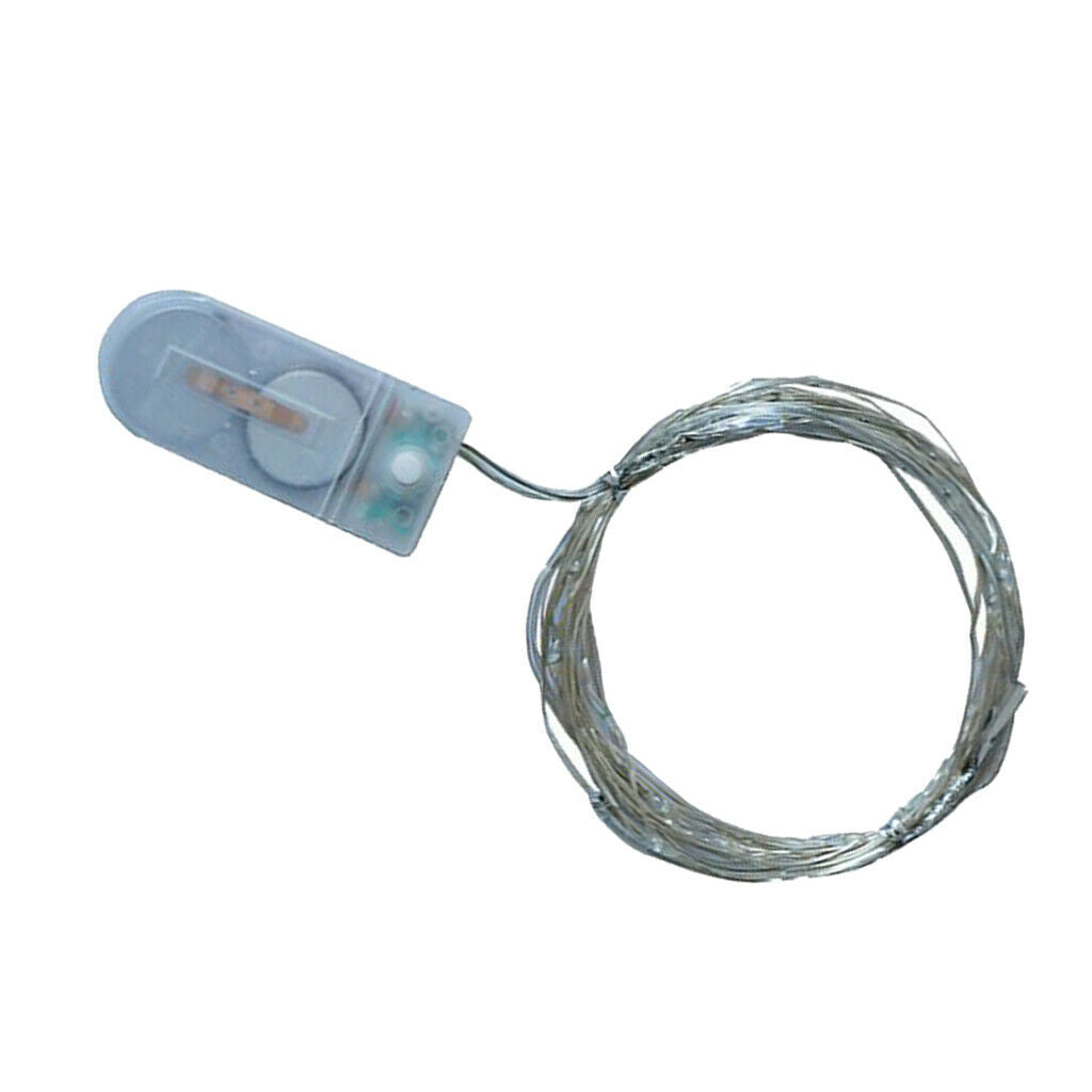 LED Copper String Light Holiday decoration b Warm White_2m