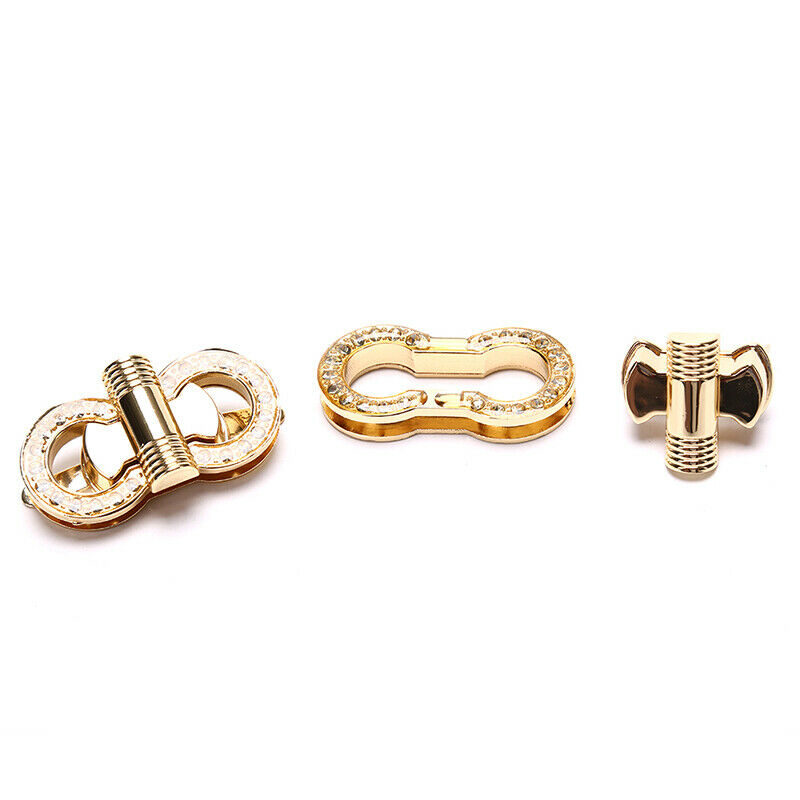 Metal Clasp Turn Twist Lock for DIY Handbag Craft Shoulder Bag Purse Hard.l8