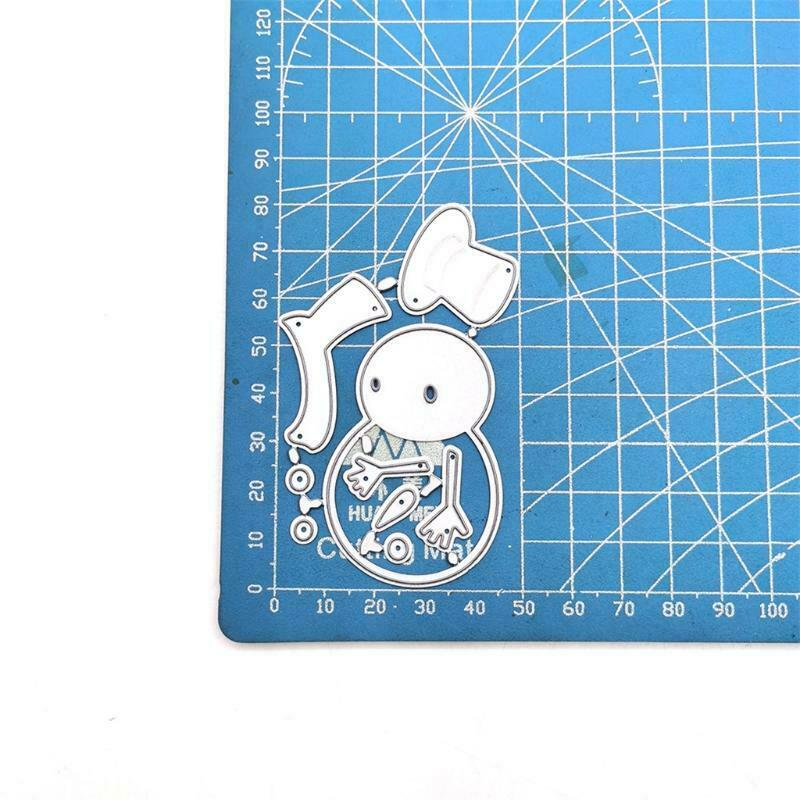Christmas Outdoor Snowman Carbon Steel Cutting Dies DIY Scrapbooking Photo Album