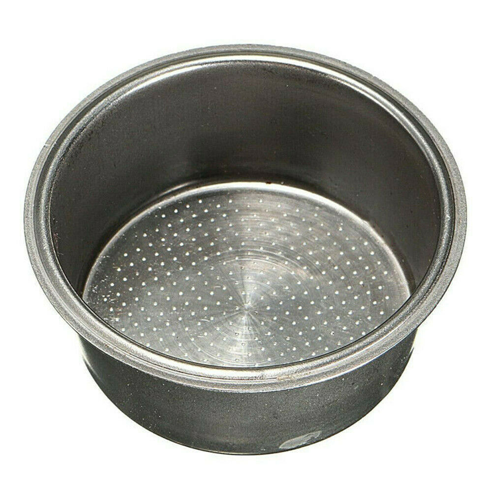 1pcs Cup Coffee Filter Basket Non Pressurized For Breville Delonghi Krups 51mm