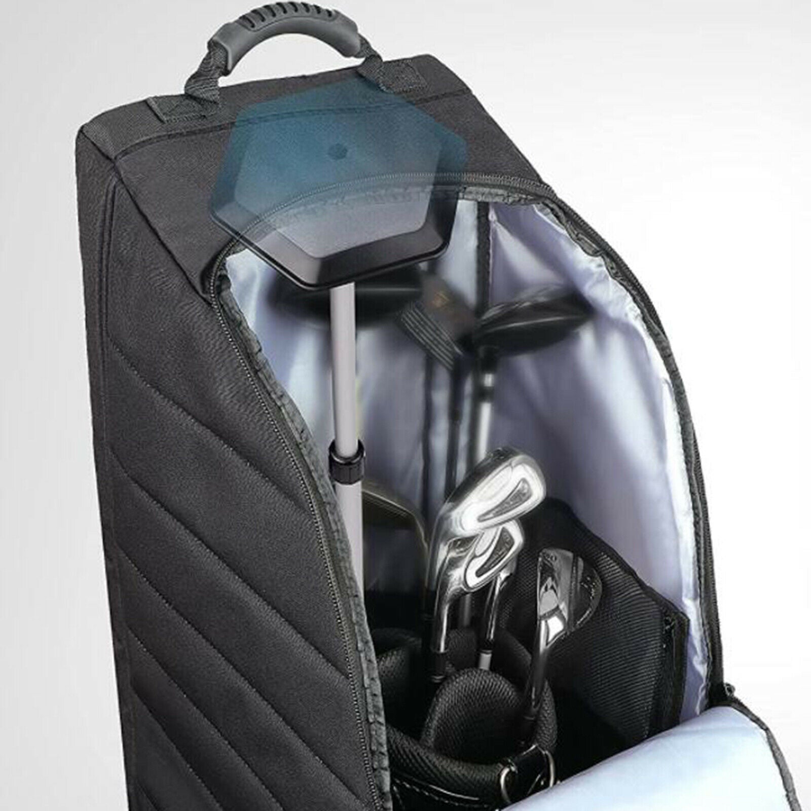 Golf Club Travel Bag Cover Aluminum Spine Golf Club Protection