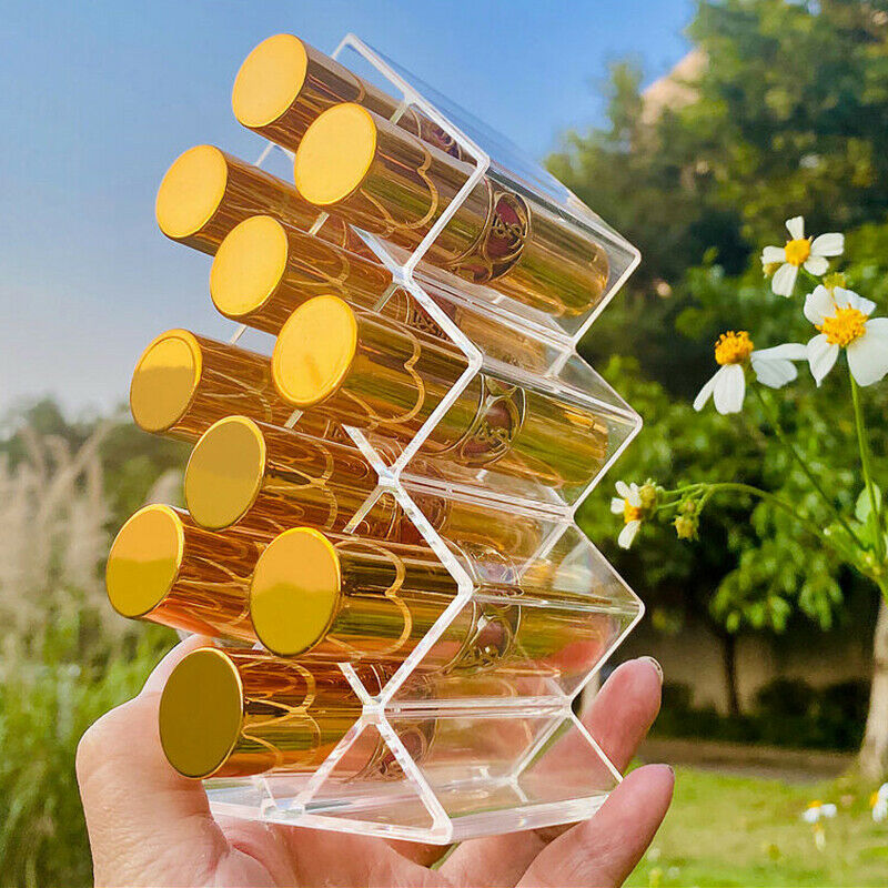 16 Grid Acrylic Make Up Storage Holder Storage Box Cosmetic Box Lipstick
