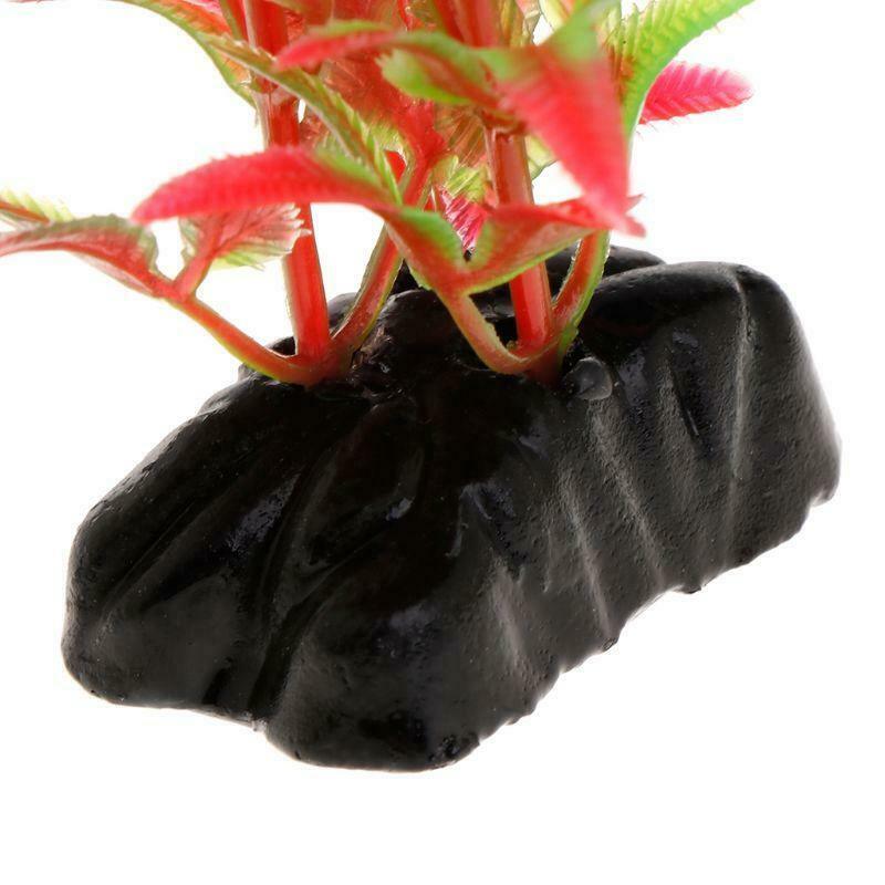 Aquatic Plant Aquarium Lifelike Plants Plastic Fish Tank Landscape Water Grass