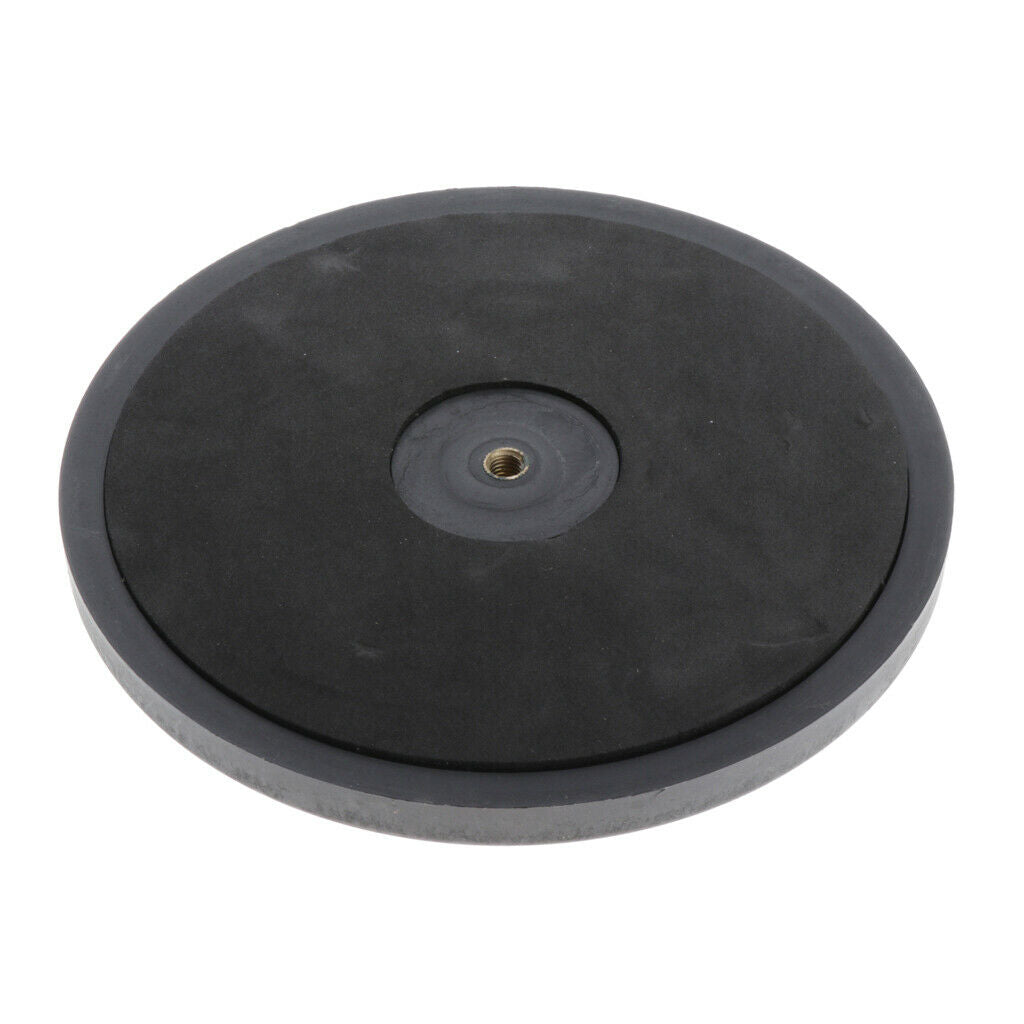 Black Silicone Drum   Practice Pad Musical Instruments Accessory