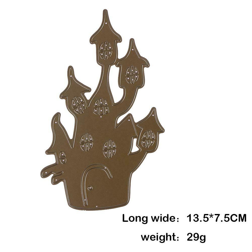 House Cutting Die DIY Metal Stencil Scrapbook Embossing Craft Paper Cutter @