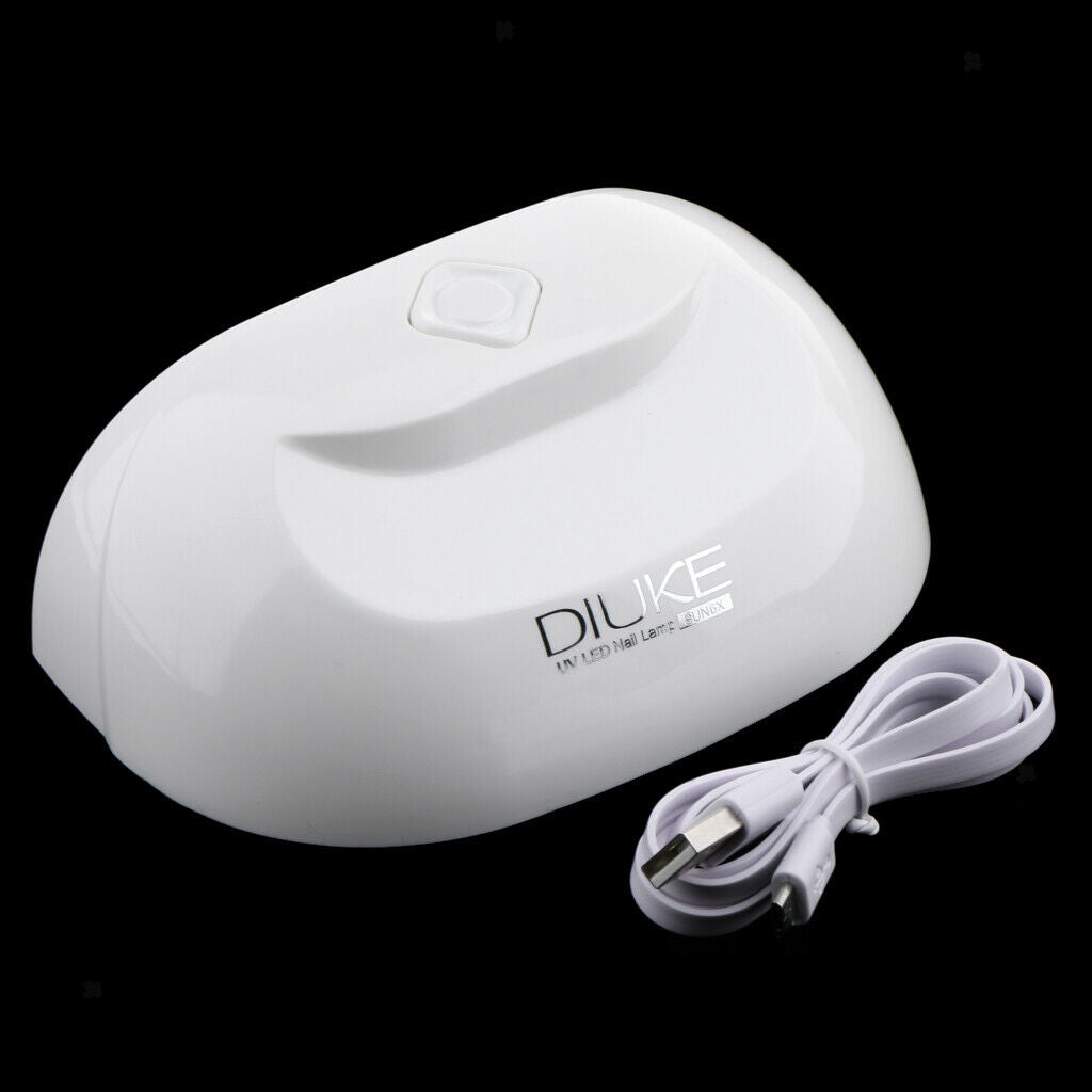 18W LED UV Nail Dryer Curing Lamp for Fingernail Gels Based Polishes Drying