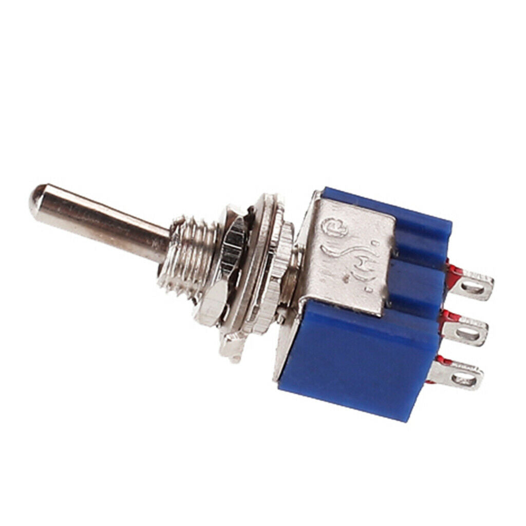 2-way 3-pole On/On Toggle Mini Switch For Musical Instrument Wiring Harness