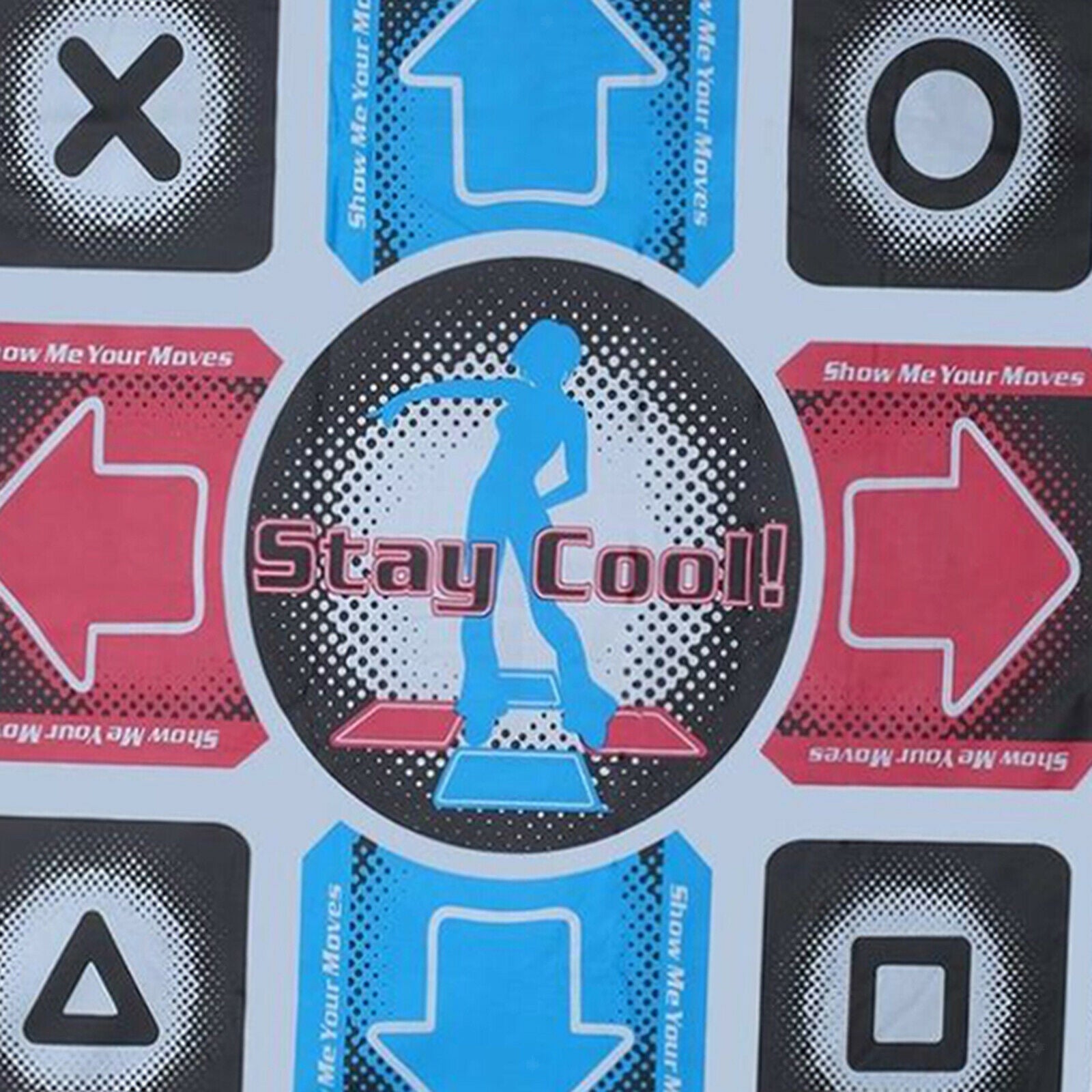 Person Dancing Mat Pad Non Slip Dance Blanket for PC Laptop Video Game