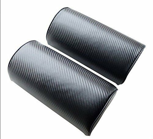 2pcs Car Rest Cushion Seat Headrest Rest Pillow Neck Pillow Travel Accessories