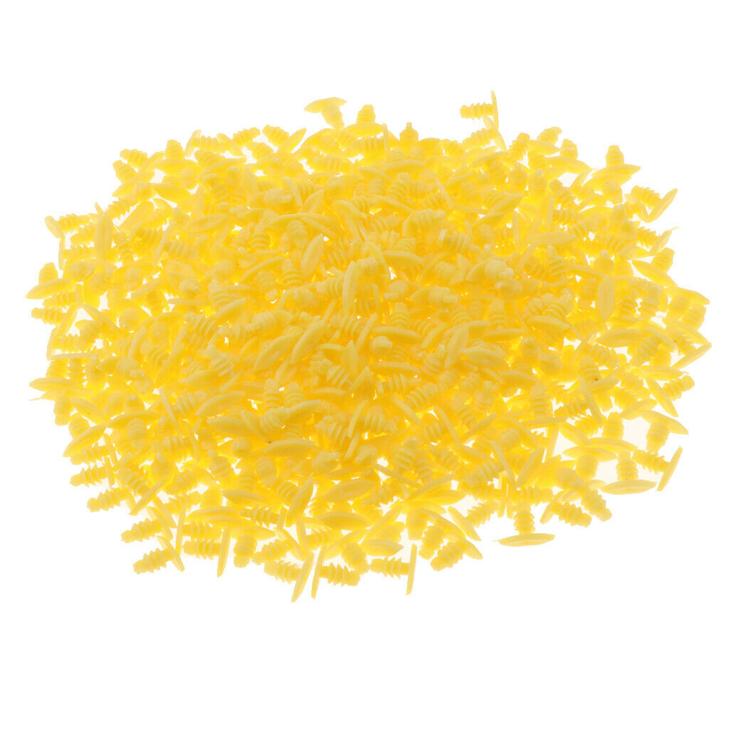 2000 Pieces ABS Car Sealing Strip Panel Rivets Fasteners Universal fit