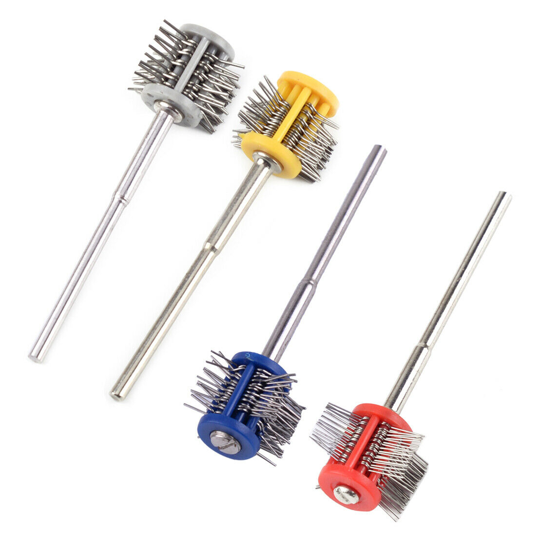 Shank Wire Brush Wheel 0.2/0.3/0.45/0.6mm Fit for Jewelry Polishing Tools Atn