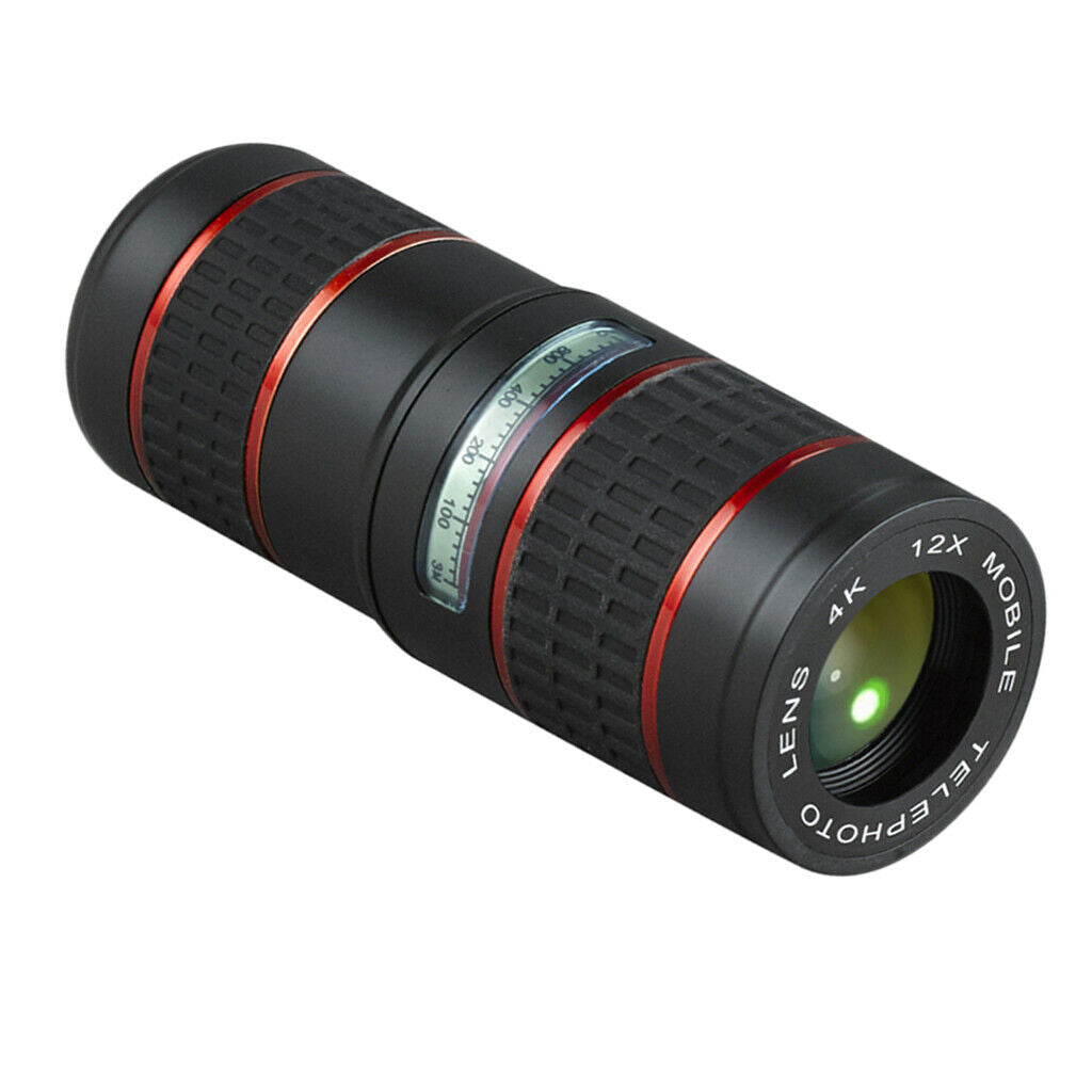 12x Optical  Lens Telescope Telephoto Clip On For Mobile Cell Phone