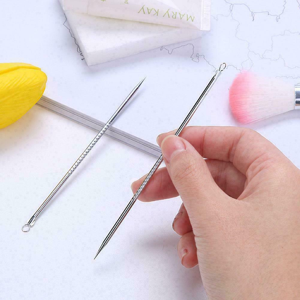 Carbon Steel Acne Needle Blackhead Removal Pin Pimple x Extractor 1 Tool X7K6