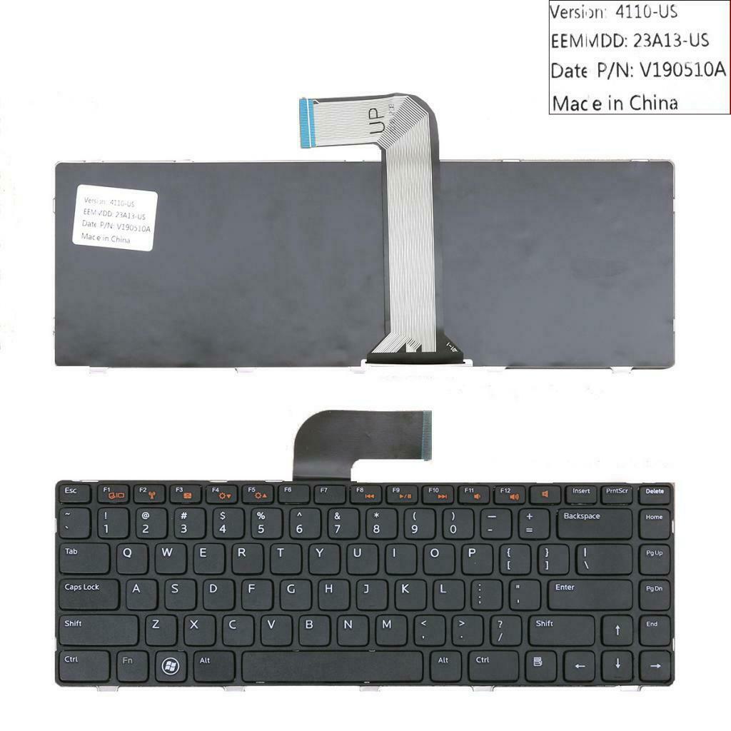 Replacements Keyboard for Dell Inspiron 14R N4050 M4040 N4110 N4120 M4110 &Point