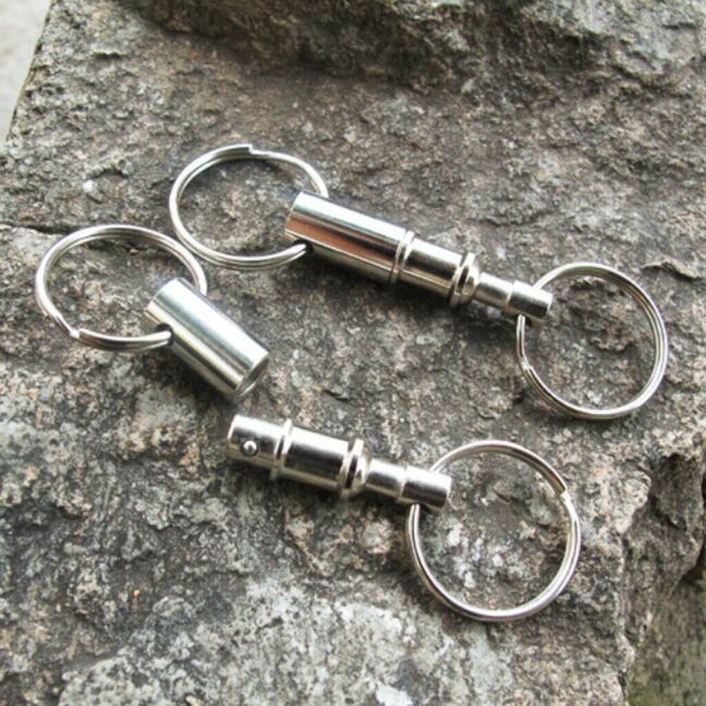 Sturdy Detachable Keychain Pull Apart Men Novelty Keychains