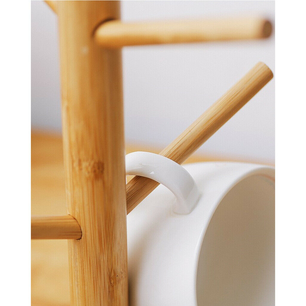 Storage Rack Wooden Creative Tree Branch Cup Holder Household Tea Cup Racks, for