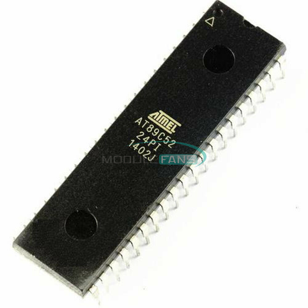 10PCS DIP-40 ATMEL IC AT89C52-24PI AT89C52-24PC