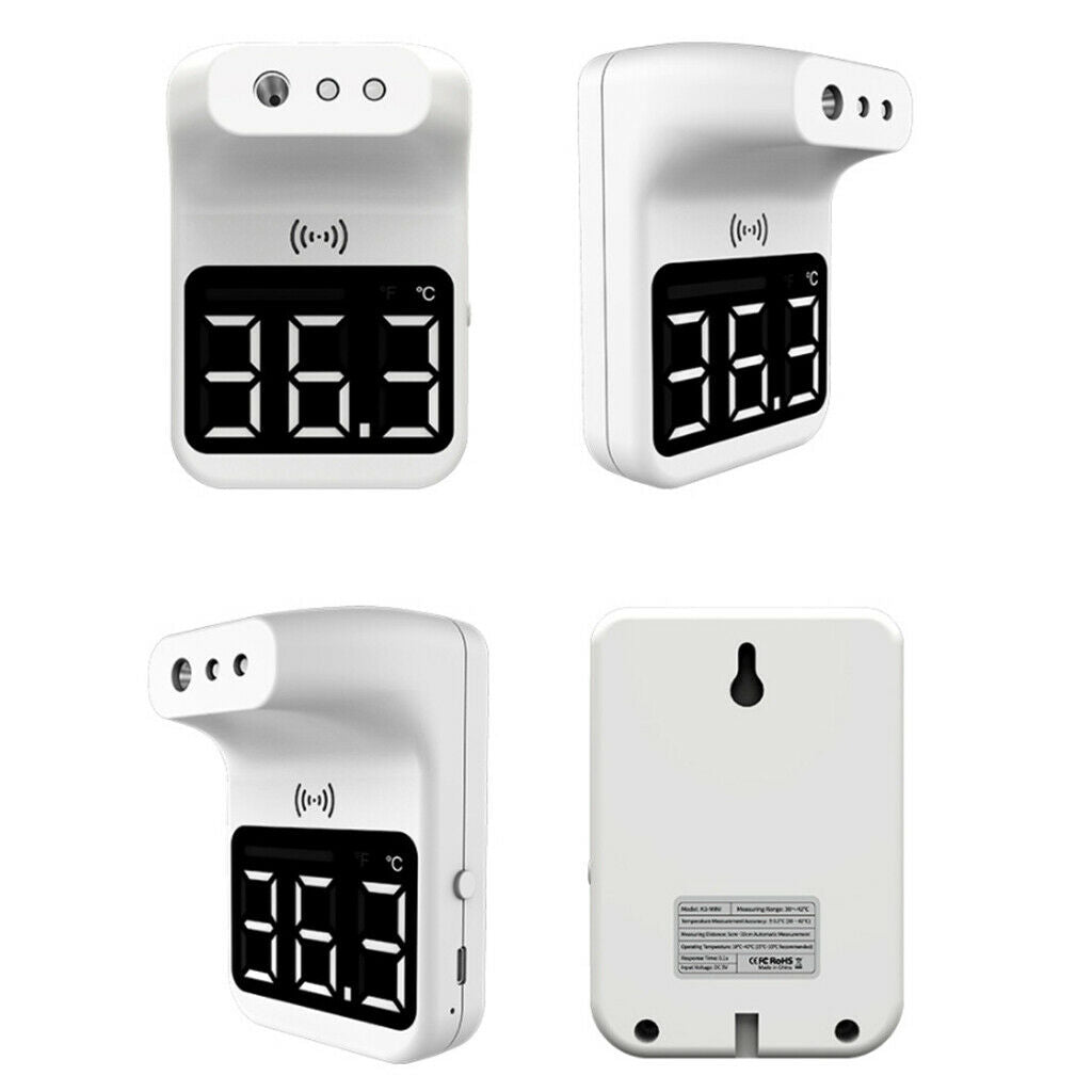 K3 Mini Automatic Wall Mounted Infrared Forehead Thermometer for The Office