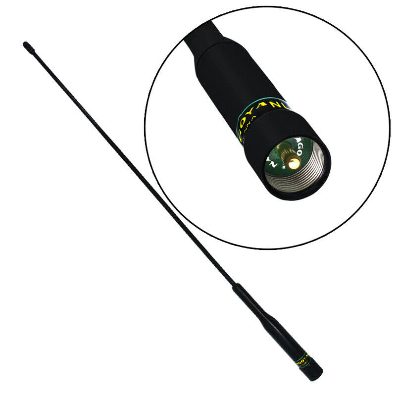 NL-R3 Dual Band 144/430 MHz 2.5/3.5 dB High Gain PL-259 Car Mobile Antenna