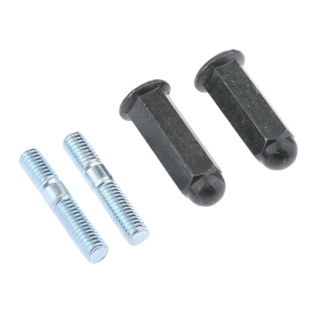 Pit Bike Exhaust Stud Nuts M6 Bolts Set for 110 125 140 160 200cc Pitbike