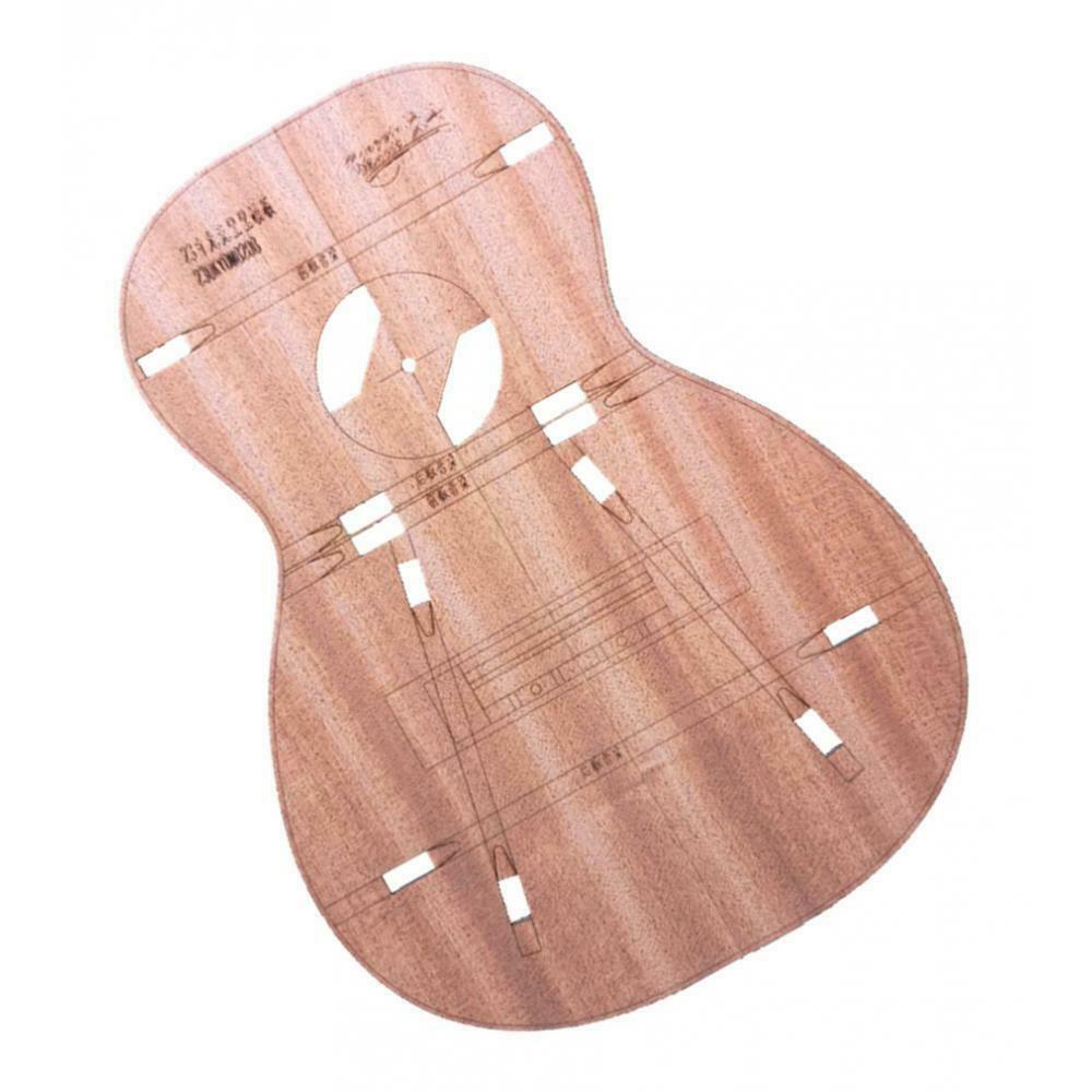 23inch Wood Ukulele Body Template Small Four-string Guitar Making Mold Shape