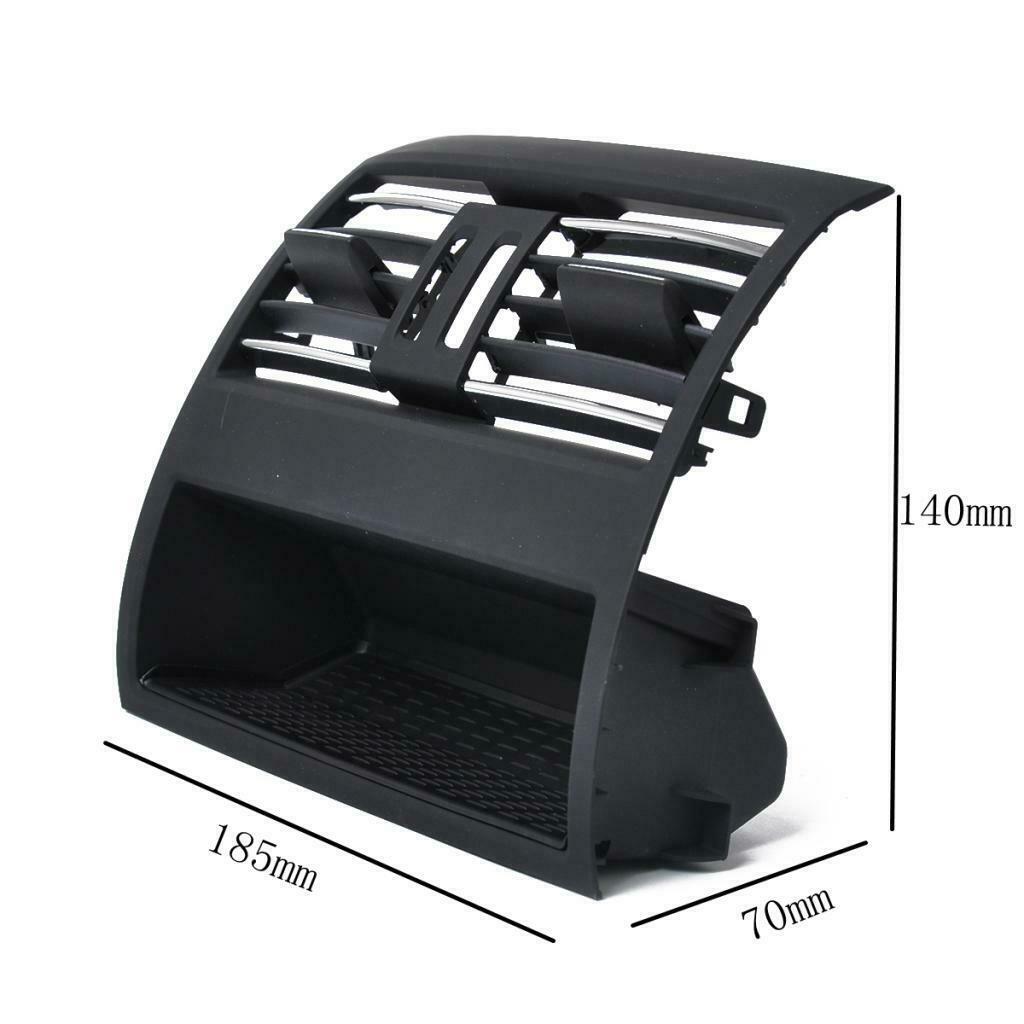 Rear Center Console Fresh Air Outlet Vent Grill Cover For BMW 5 Series