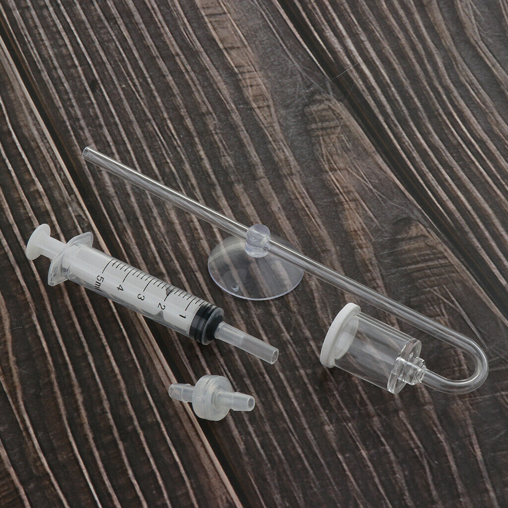 Aquarium Fish Tank Glass CO2 Diffuser Carbon Dioxide Reactor  2