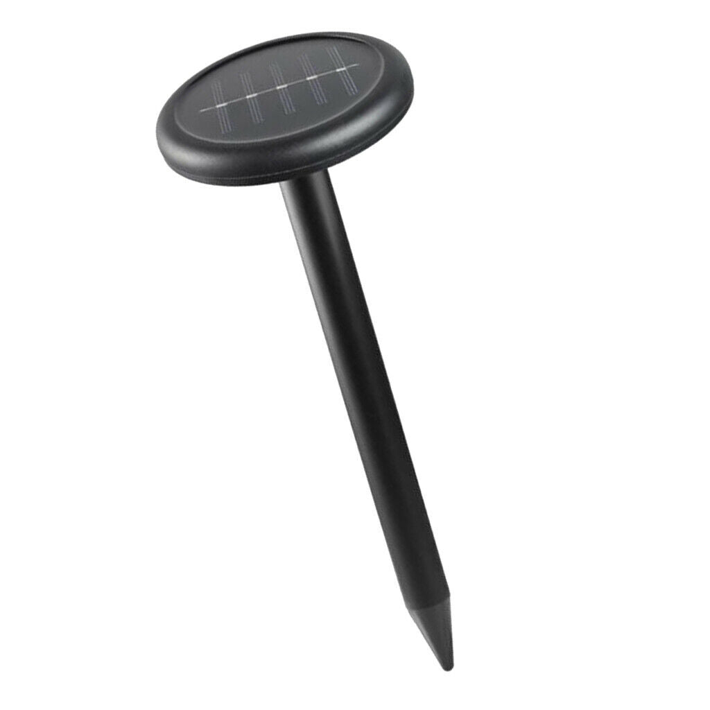 Waterproof Ultrasonic Solar Mole Repellent Repeller for Outdoor Lawn Garden