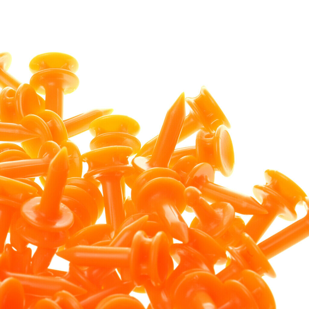 200Pcs/Lot  Professional Durable Plastic Castle Golf Tees 25mm/32mm 2 Colors